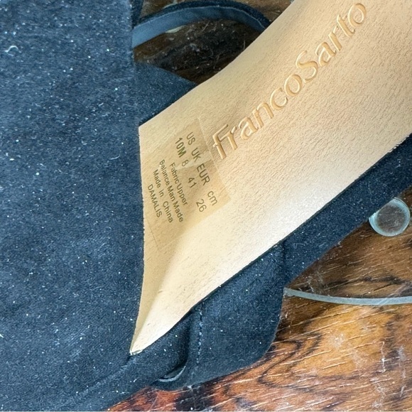 Franco Sarto Damalis Platform Sandal - Black Galaxy - size 10 - Picture 15 of 16